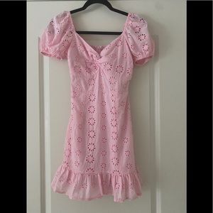 Pink Mini Dress XS